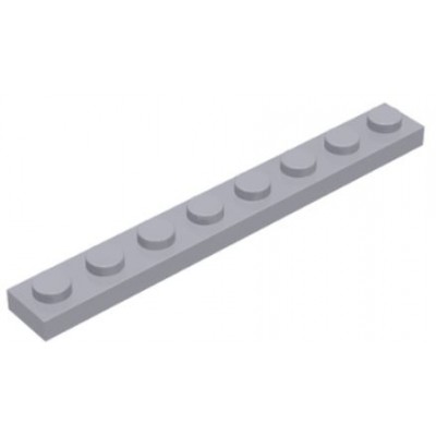 LEGO 1 x 8 Plate Light Bluish Grey
