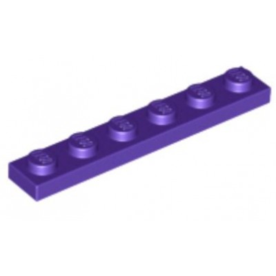 LEGO 1 x 6 Plate Dark Purple