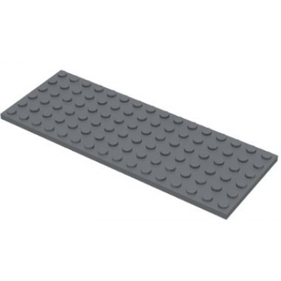 LEGO 6 x 16 Plate Dark Bluish Grey