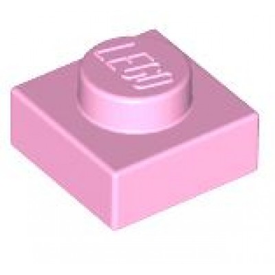 LEGO 1 x 1 Plate Bright Pink