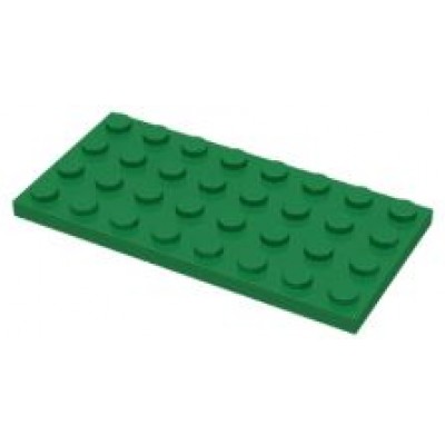 LEGO 4 x 8 Plate Green