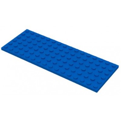 LEGO 6 x 16 Plate Blue