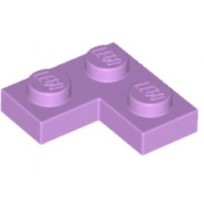 LEGO 2 x 2 Plate Corner Medium Lavender
