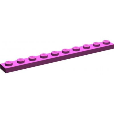 LEGO 1 x 10 Plate Magenta