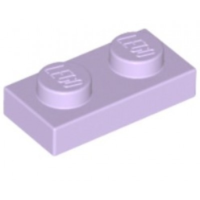 LEGO 1 x 2 Plate Lavender