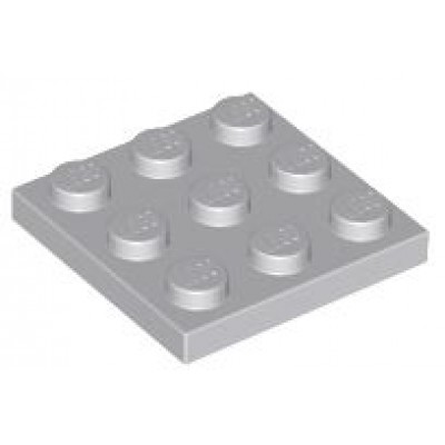 LEGO 3 x 3 Plate Light Bluish Grey