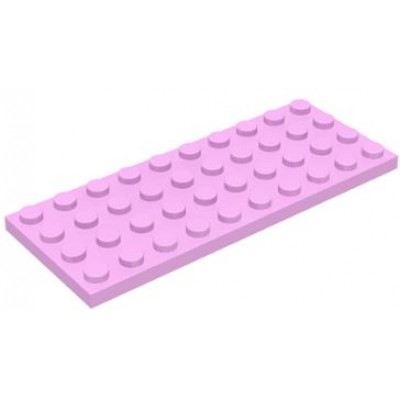 LEGO 4 x 10 Plate Bright Pink