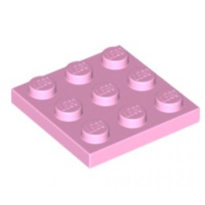 LEGO 3 x 3 Plate Bright Pink