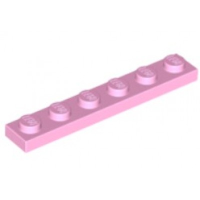LEGO 1 x 6 Plate Bright Pink