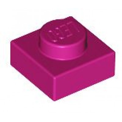 LEGO 1 X 1 Plate Magenta