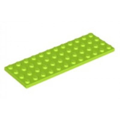 LEGO 4 x 12 Plate Lime