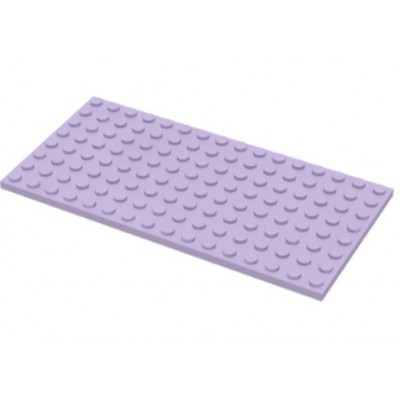 LEGO 8 x 16 Plate Lavender