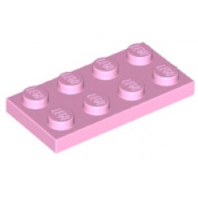 LEGO 2 x 4 Plate Bright Pink