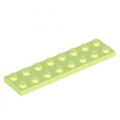 LEGO 2 x 8 Plate Yellowish Green