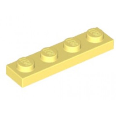 LEGO 1 x 4 Plate Bright Light Yellow