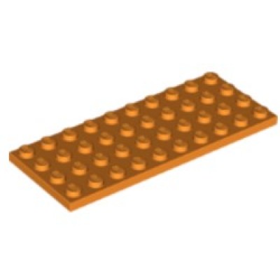 LEGO 4 x 10 Plate Orange