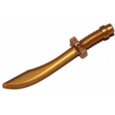 NEW LEGO - Collection - Weapon - sword Katana Flat Silver Pearl Gold Red  Black