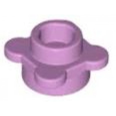 LEGO Flower Plate - Medium Lavender