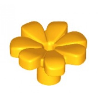 LEGO Flower - Bright Light Orange