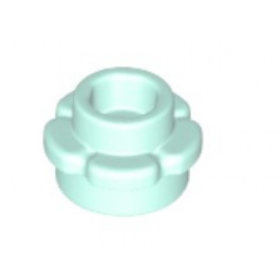 LEGO Flower Plate (5 Petals) - Light Aqua
