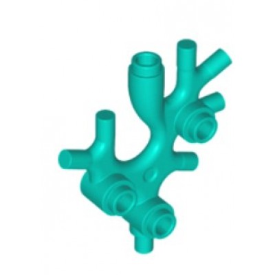 LEGO Seaweed - Plant Thallus - Dark Turquoise