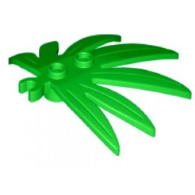 LEGO Swordleaf / Fingerleaf - Bright Green