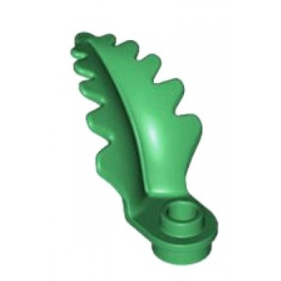 LEGO Upright Leaf - Green