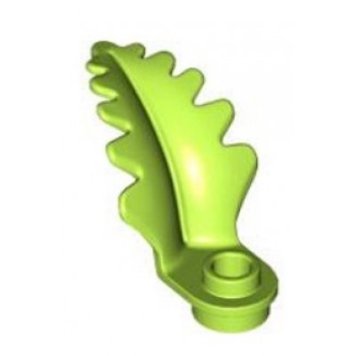 LEGO Upright Leaf - Lime