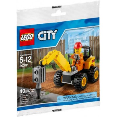 LEGO® City Demolition Driller 30312