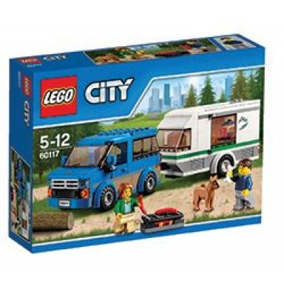 LEGO® City Van and Caravan 60117