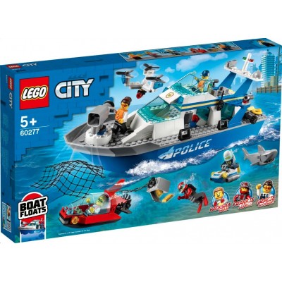 LEGO® City Police Patrol Boat 60277