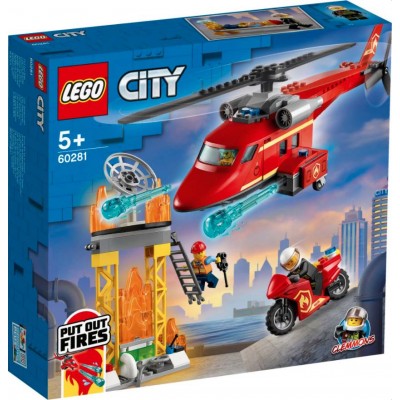 LEGO® City Fire Rescue Helicopter 60281