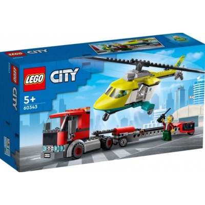 LEGO® City Rescue Helicopter Transport 60343