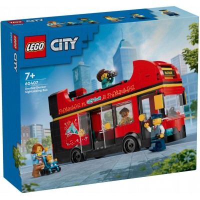 LEGO® City Red Double-Decker Sightseeing Bus 60407
