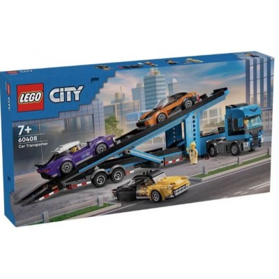 LEGO® City Car Transporter Truck with Sports Cars 60408