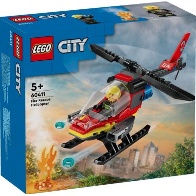 LEGO® City Fire Rescue Helicopter 60411