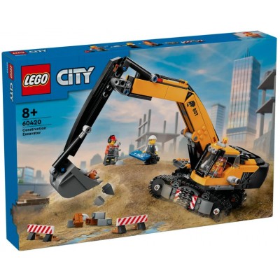 LEGO® City Yellow Construction Excavator 60420