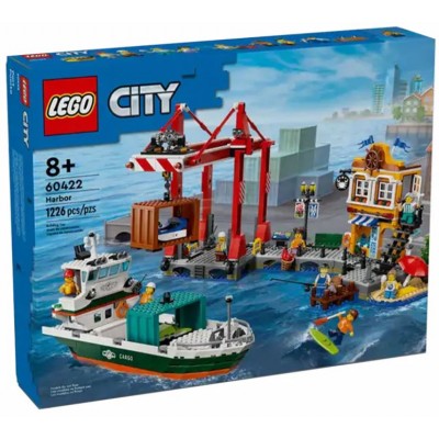 LEGO® City Seaside Harbour with Cargo Ship 60422