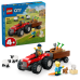 LEGO® City Red Farm Tractor with Trailer & Sheep 60461