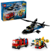 LEGO® City Helicopter, Fire Truck & Submarine Remix 60462