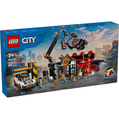 LEGO® City Scrapyard with Cars 60472