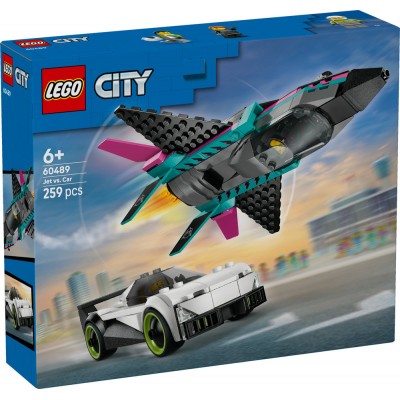 LEGO® City Jet vs. Car 60489