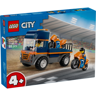 LEGO® City Motorcycle Transporter 60491