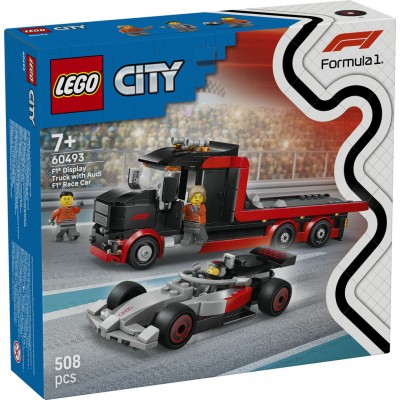 LEGO® City F1® Display Truck with Audi F1® Race Car 60493