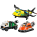 LEGO® City Airplane, Service Truck & Hovercraft Remix 60505