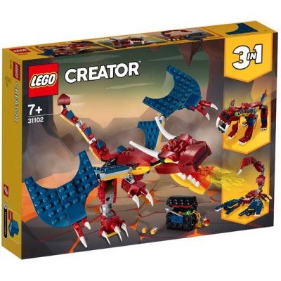 LEGO® Creator 3in1 Fire Dragon 31102