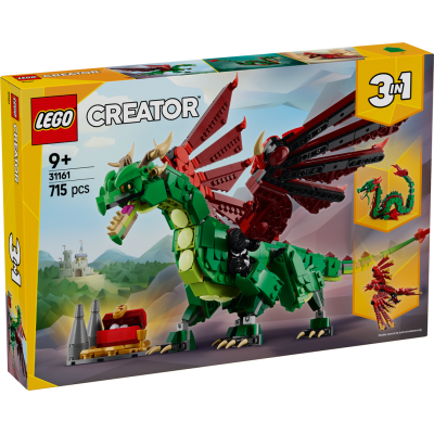 LEGO® Creator 3in1 Medieval Dragon 31161