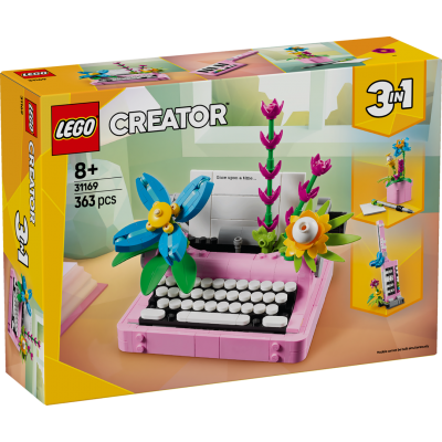 LEGO® Creator 3in1 Typewriter with Flowers 31169