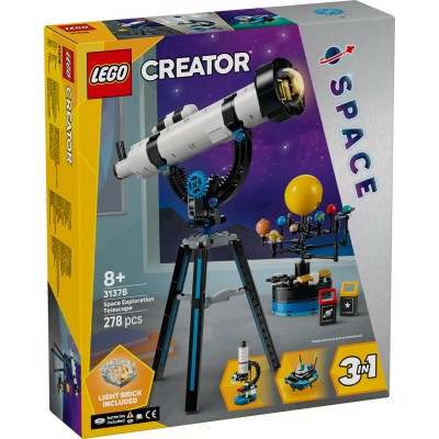 LEGO® Creator 3 in 1 Space Exploration Telescope 31378