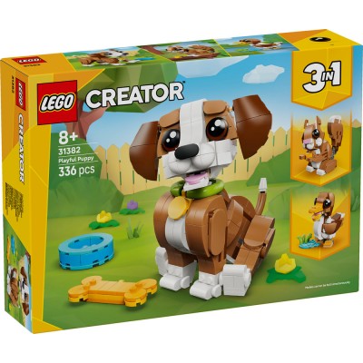 LEGO® Creator 3 in 1 Cute Animals: Playful Puppy Dog 31382